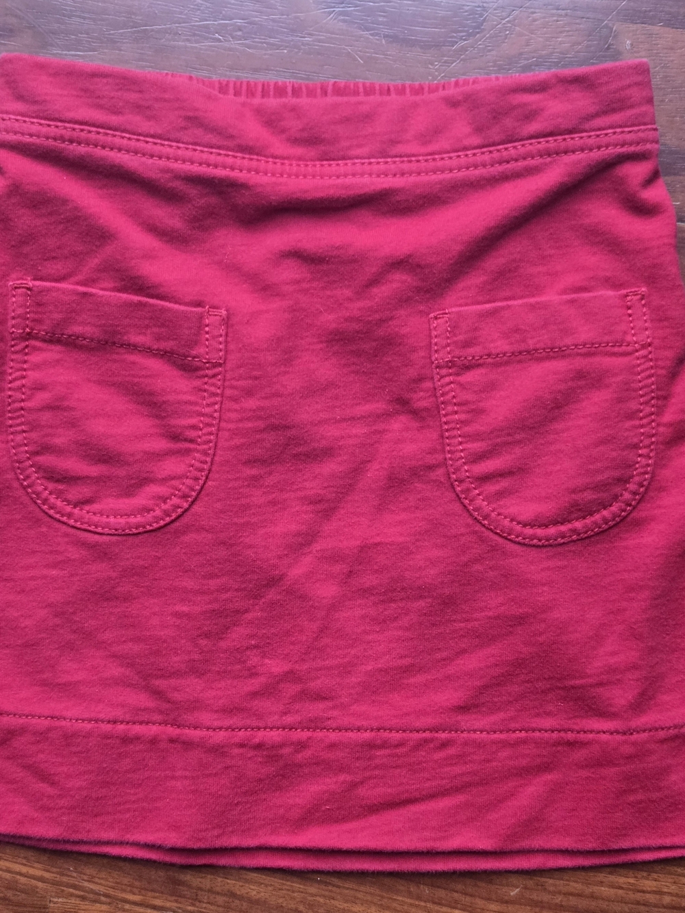 Tea Collection Hot Pink Cotton Pocket Skirt